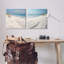 Ensemble d'art mural sur toile Serene Beach Sand Dune 2 par Lazar Studio-486917255