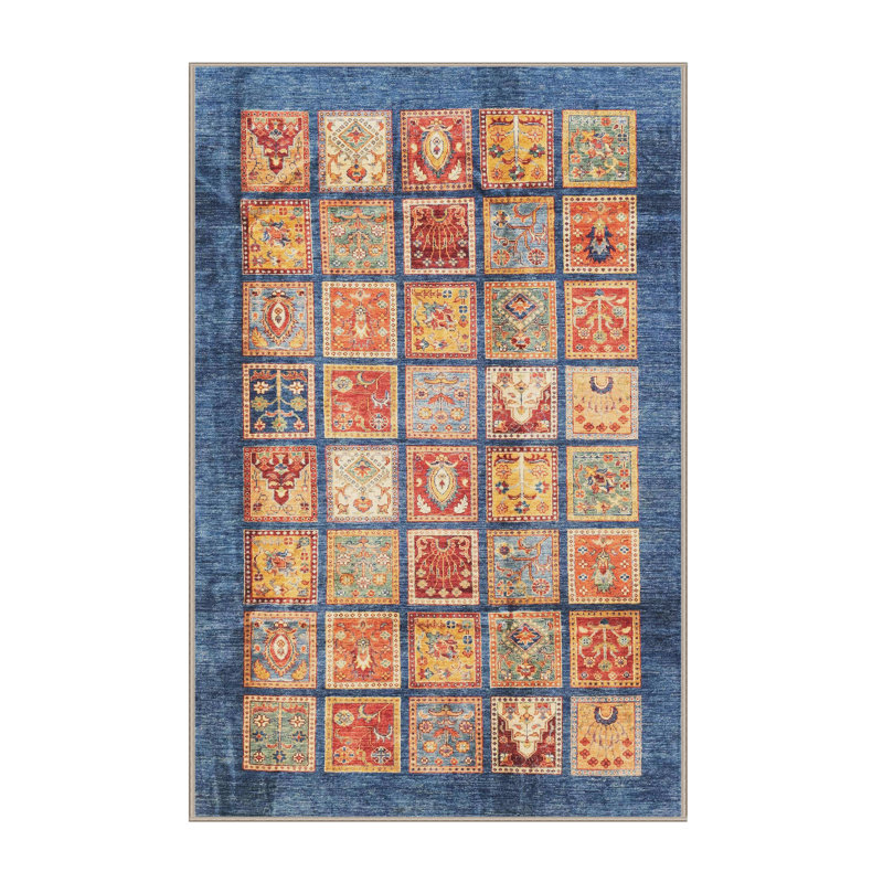 Tapis abstrait moderne 3431, Rectangle 6 pi x 9 pi