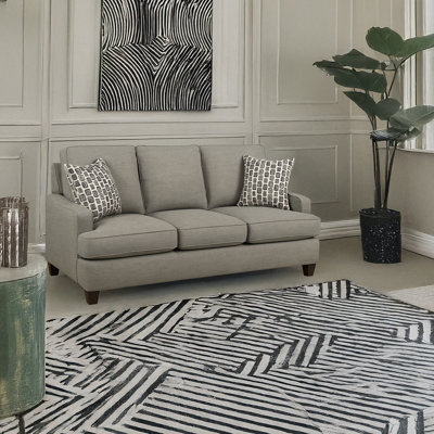 Baxter Fabric Sofa, Stone