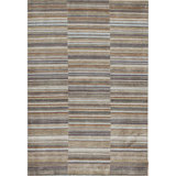 Wool Striped Area Rug