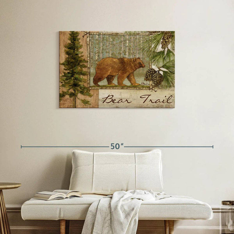 Sentier des ours, H 24 po x l 36 po
