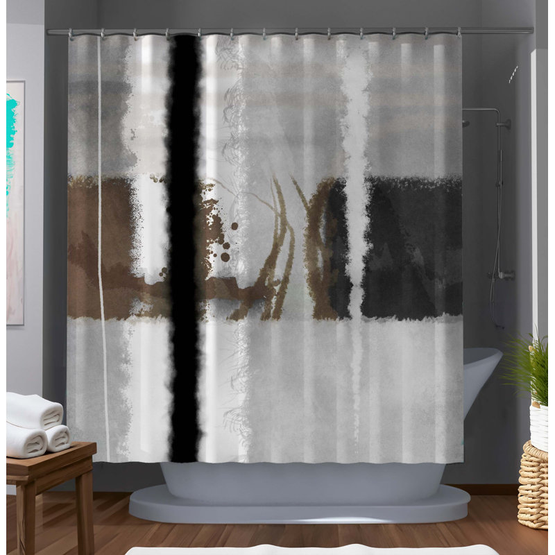 Abstract Shower Curtain