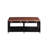 Faux Leather Upholstered Storage Bench-104947609