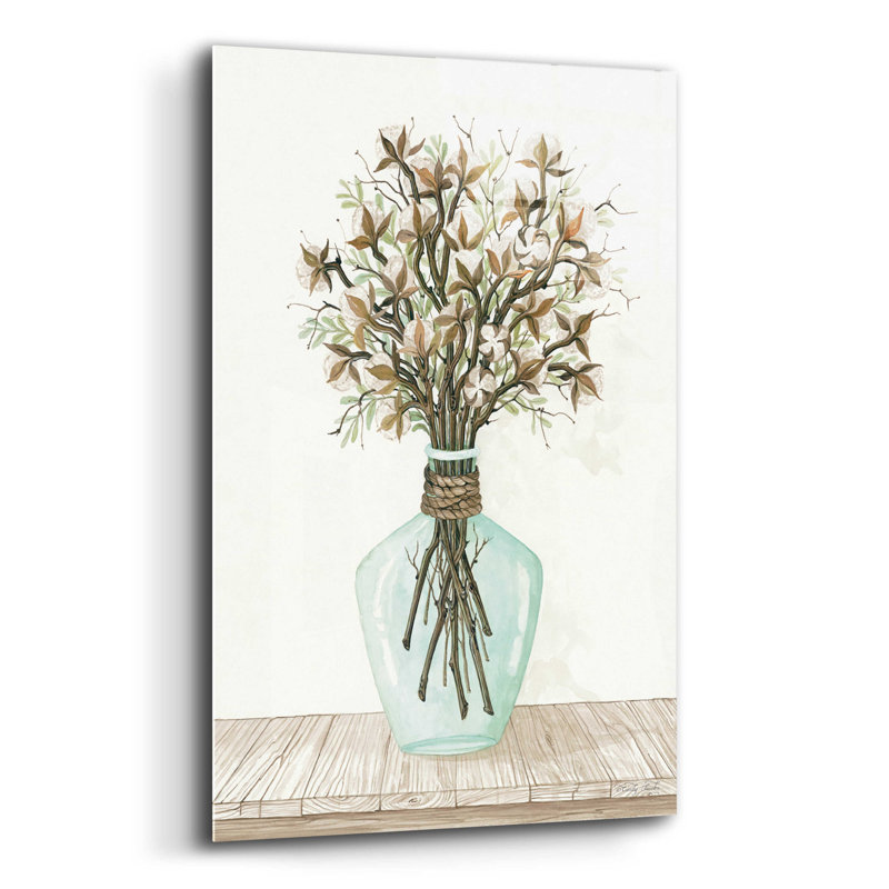 Cotton Bouquet par Cindy Jacobs - Impression sans cadre, H 16 po x l 12 po x P 0,13 po