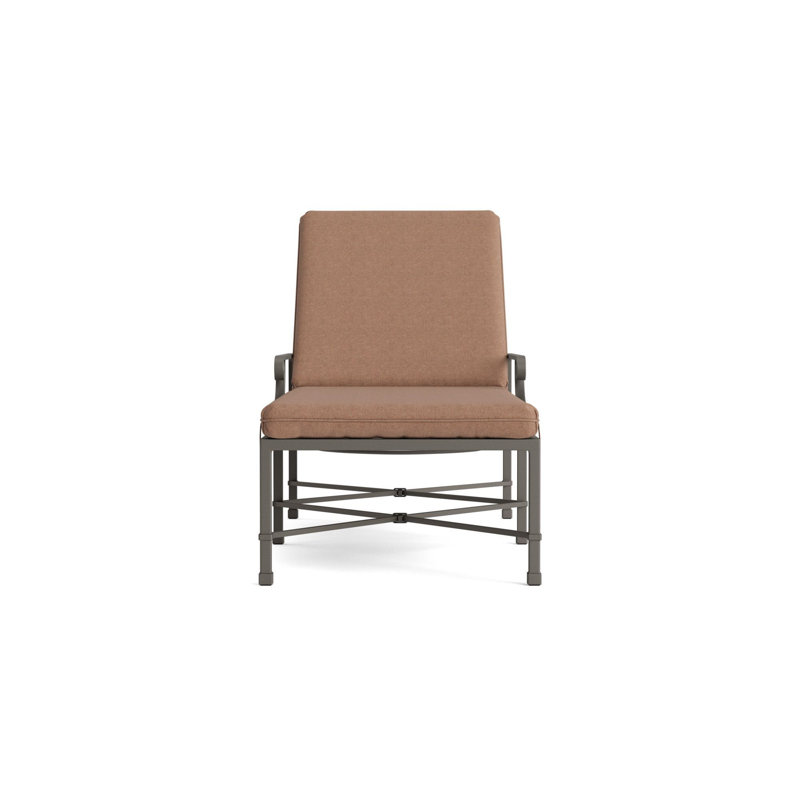 Venetian Outdoor Chaise Lounge, Fusion Clay, Mica