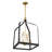 Electra 8-Light Lantern Birdcage Chandelier in Black-44598479-5700598-5700599