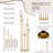 Gold 5-Arm Floor Candelabra with Acrylic Shades, 39.37" Tall Metal Candle Holder Centerpiece for Wedding & Home (Set of 4)-459413767-453517296