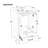 Antony 20'' Single Bathroom Vanity With Ceramic Top-356743424