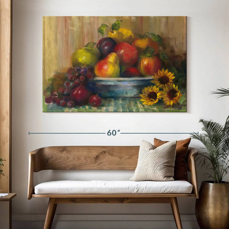 Yarlin Fruit Basket, 34" H x 51" W