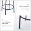 Tabouret de comptoir pivotant H 26,7 po Alonsa-94592434-88657874