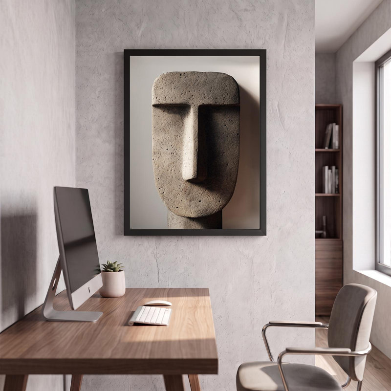 Cycladic Guardian, 40" H x 53" W