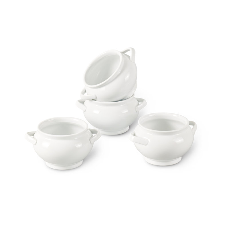 Waterside White Soup Bowls