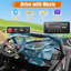 Voiture 2 places 24V avec télécommande, jouets UTV pour garçons, filles, 3 à 8 ans, voiture électrique avec lumières colorées, Bluetooth, MP3, USB, 5MPH-105700125