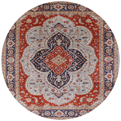 Tapis oriental rouge / bleu Lernig