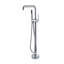 Robinet de baignoire autoportant avec douche à main -. . Fabrication en métal pour une utilisation à long terme. Désinfection complète du corps. Style moderne et compact. 6,21 po de largeur, profondeur, 41,29 po