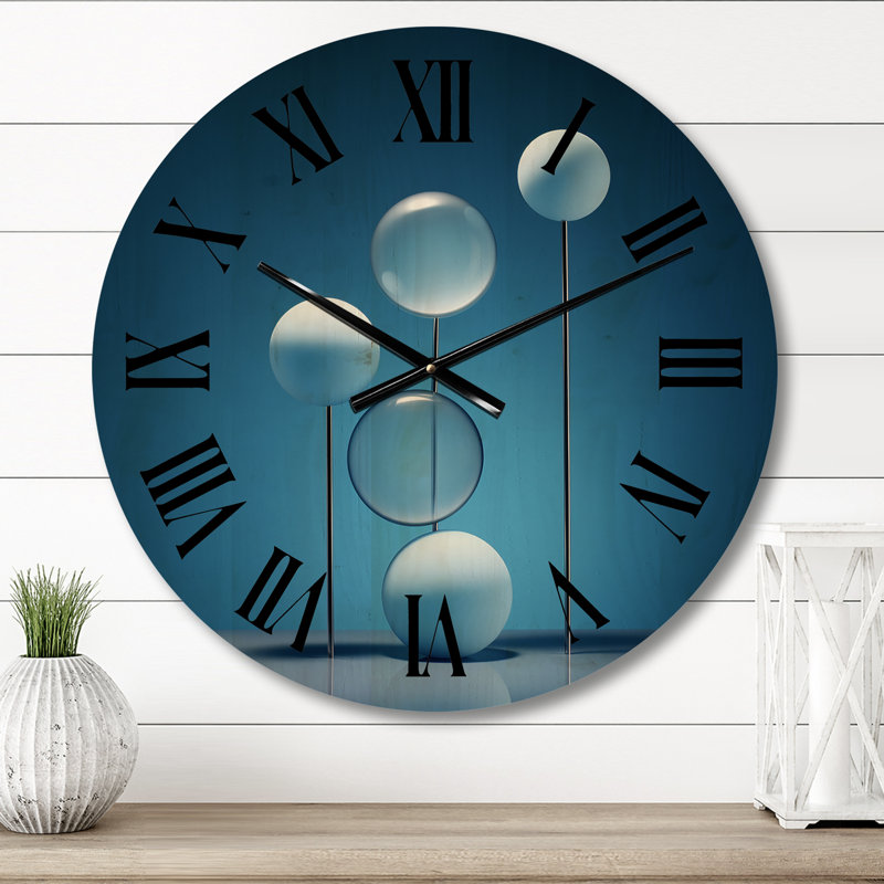 Horloge murale Serenity Sapphire, Moyenne