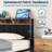 Upholstered Bed Frame with Charging Station and Storage Headboard-204282728-204282726
