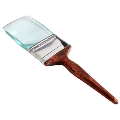 Broad Brush Hand Painted Abstract and Sports Decorative Object
