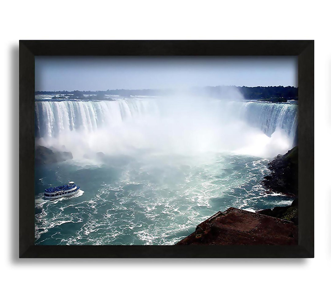 Gerahmtes Wandbild Victoria Falls Rumble