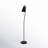 Anadarko 59'' Black Task Floor Lamp