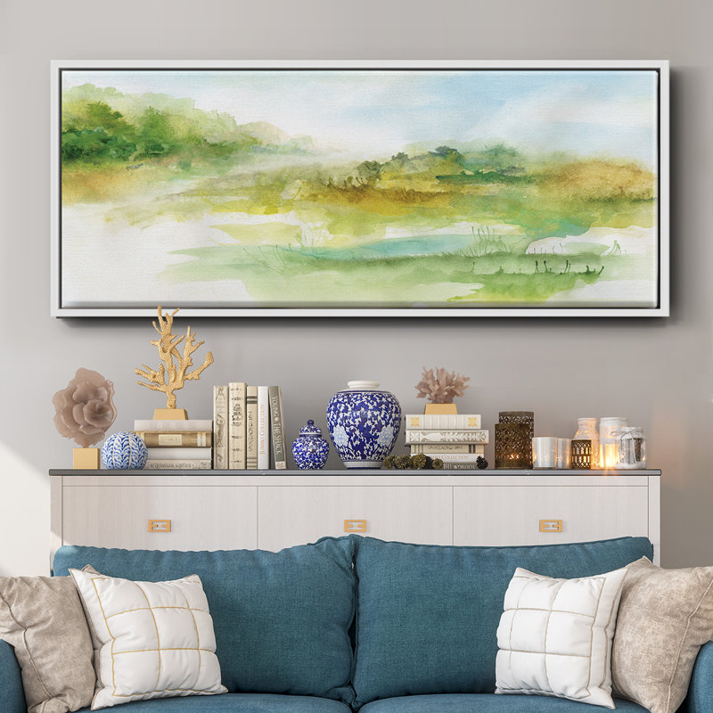 Dreamy Highland - toile encadrée, H 24 po x l 60 po
