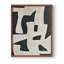 Série ABSTRACT DCI - reproduction encadrée de qualité supérieure - prête à être accrochée - aucun clou requis-54829502-54829500