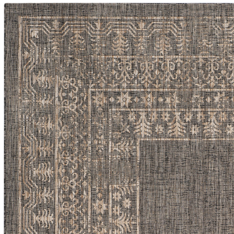 Mccoy Floral Hand Woven Indoor / Outdoor Area Rug, Rectangle 201 x 290 cm