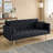 American Retro Style Foldable Double Sofa