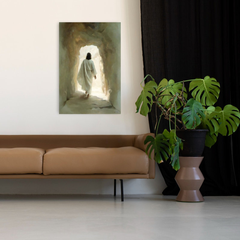 «He Is Risen Abstract Contemporary Architecture», reproduction d'art mural, H 48 po x l 32 po
