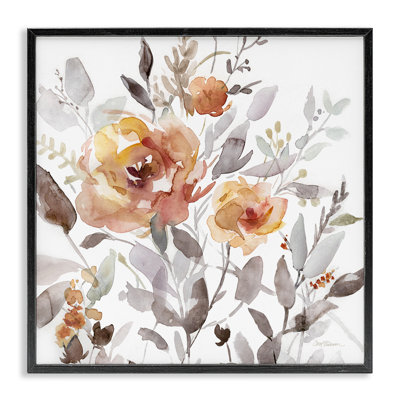 «Energetic Florals», art de la giclée encadrée par Carol Robinson