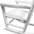 Rocking Chair - White Solid Hardwood, Ideal For Indoor & Outdoor, Construction, Comfortable Back, Includes Hardware Assembly Hardwood Material, Seat 110 Lbs Weight Limit, Easy Process With Kit And-1409424883