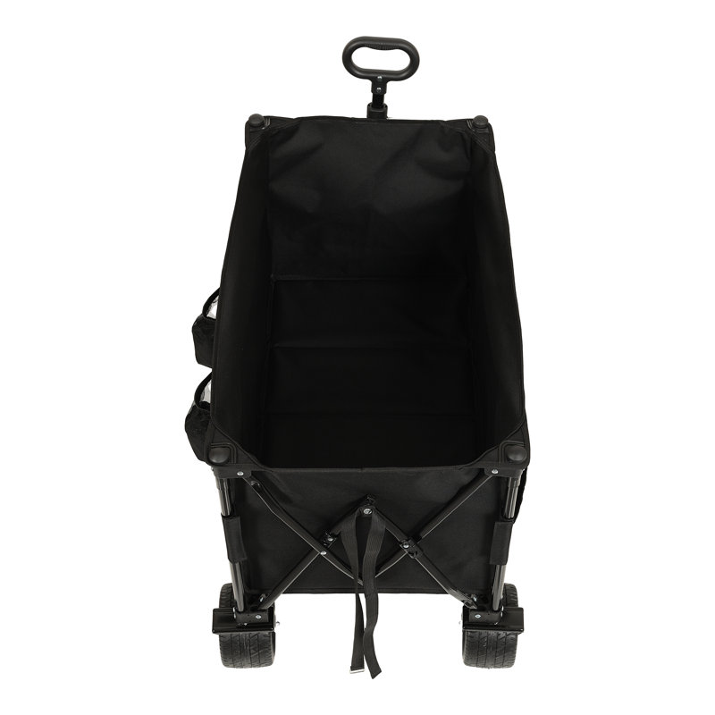 Chariot utilitaire pliable robuste avec roues tout-terrain et capacité de poids élevée