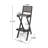 Christopher Knight Home 22" W x 15" D x 41.75" H Acacia Wood and PE Rattan Outdoor Folding Barstools (Set of 2)