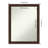 Jissele Solid Wood Rectangle Wall Mirror