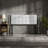 Nest Button Tufted Upholstered Adjustable Headboard-101058250-101058252
