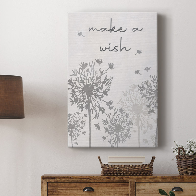 Make A Wish - galerie sur mesure, H 18 po x l 12 po