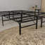 Sommier plateforme simple noir TG-282037845