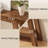 54" Farmhouse   Console Table  ,Narrow  Entryway Table  Sofa Table for living room-729829281