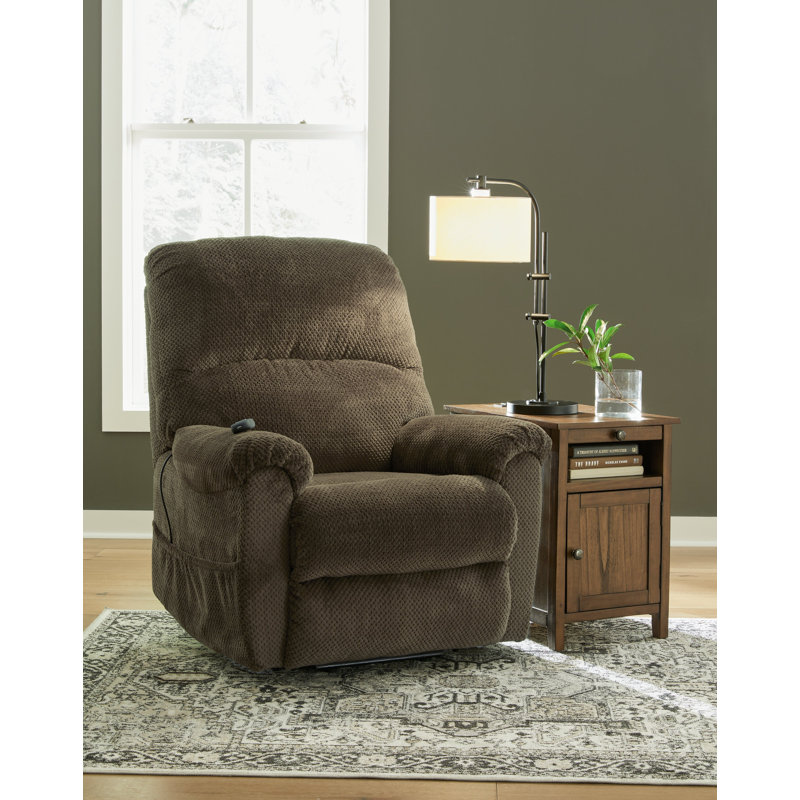 Fauteuil inclinable Nagib, Chenille chocolat