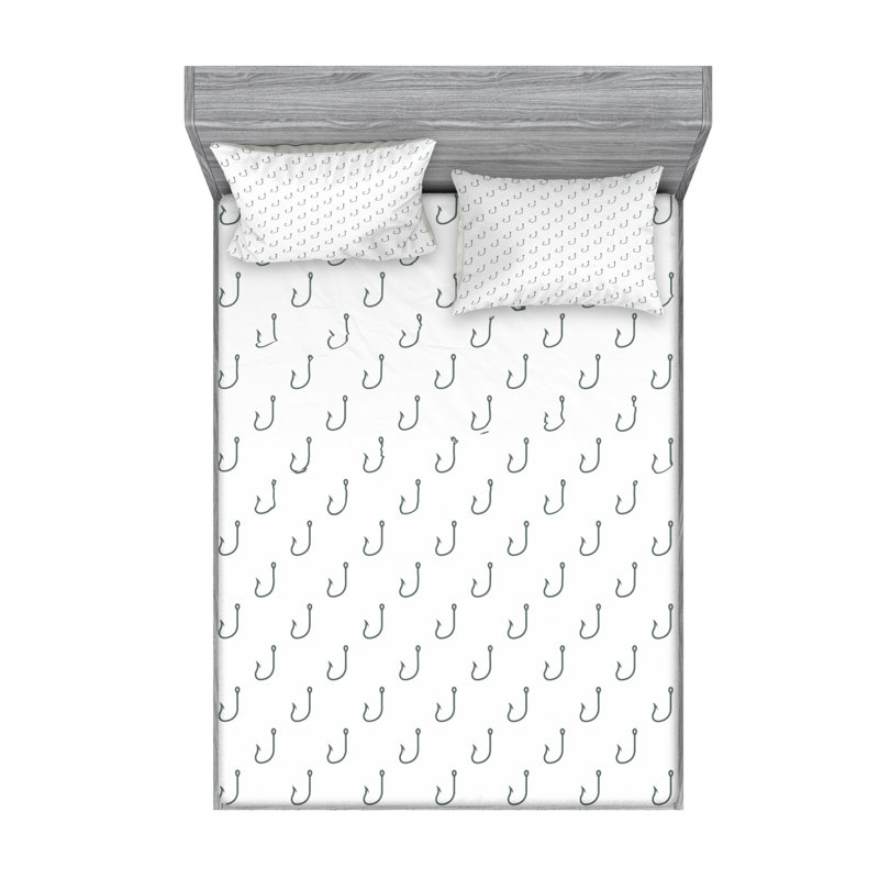 Microfiber Sheet Set, Full/Double Sheet Set with Fitted Sheet