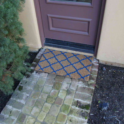Wendland Non-Slip Geometric Outdoor Doormat