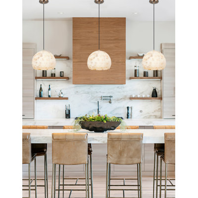 Alabaster Rocks! - Globe 1-Light Pendant