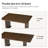 Agustin Transitional Dining Table with Invisible Slide Extension Board-1788559061