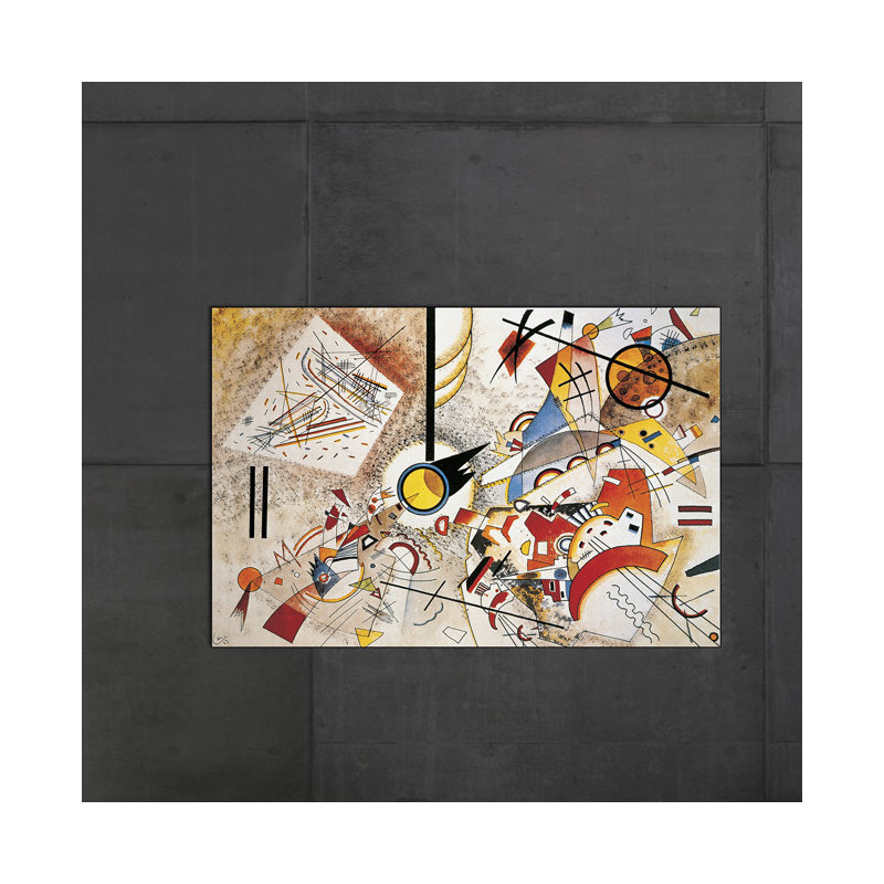 Wassily Kandinsky - Wrapped Canvas Print, 90cm H x 135cm W x 1.8cm D
