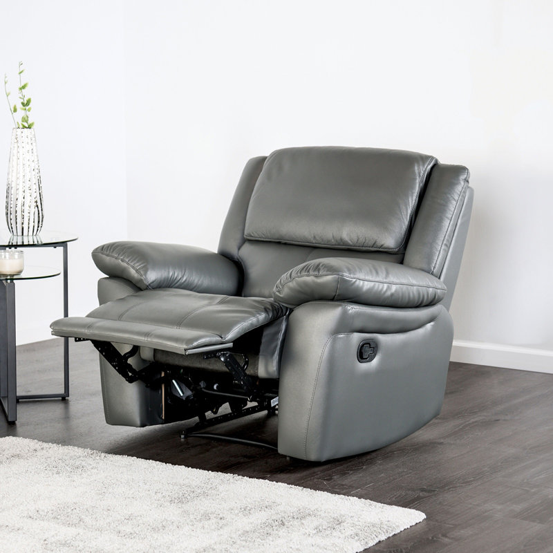 Transitional Style Glider Recliner