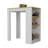 Wine Storage Pedestal Kitchen Island White And Macadamia, Kitchen Island