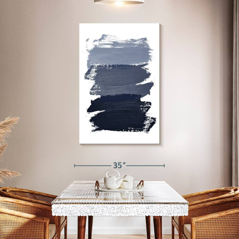 Avery Blue Paint, 48" H x 32" W