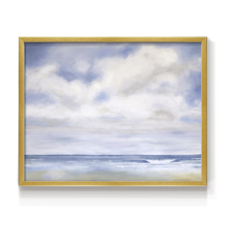 The Wave -Framed Print - Restickable, 8" H x 10" W
