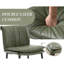 Upholstered Counter Stool with Metal Frame-1163511522