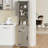 66" Tall Farmhouse Bathroom Storage Cabinet-1139566265
